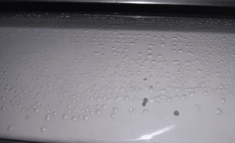 （圖：涂料噴涂起泡）